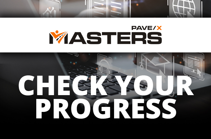 Image for PAVE/X Masters Learning Progress - Check Here!